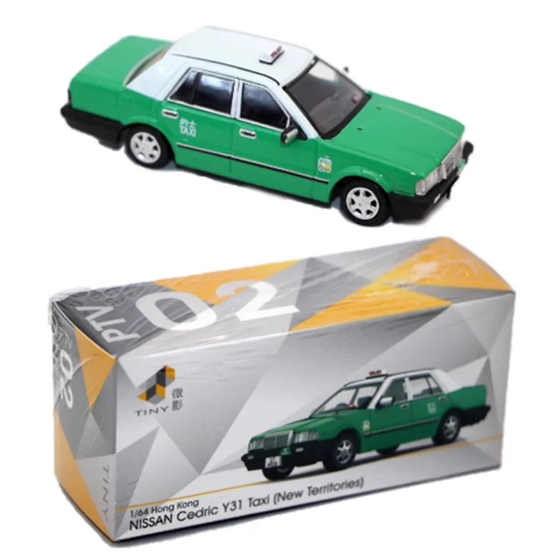 Cedric Y31 Taxi Diecast Model 1/64 Scale 7 Cedric Y31 Taxi Diecast Model 1/64 Scale - Image 7