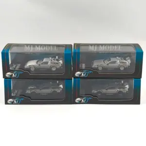 1/64 Scale DeLorean Time Machine Model 15 Sd72a07fcf12040ed98aff5dcf9295921H