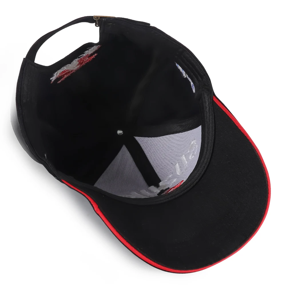 Suzuki Branded Adjustable Baseball Cap in Black/Blue 4 Suzuki Branded Adjustable Baseball Cap in Black/Blue - Image 4