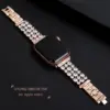 Stainless Steel Diamond Watch Band for Apple Watch