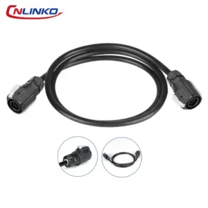 Robust M16 Power Cable Connector (2-9 Pins) 15 Sd747a3a66e6048978655d7dbb31d1ea0V