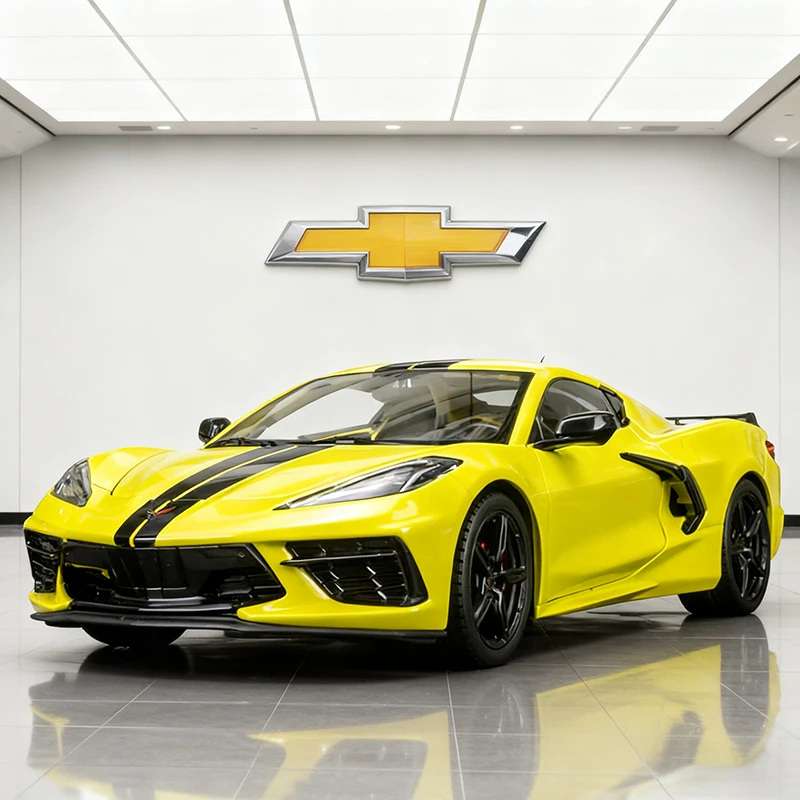 Chevrolet Corvette Stingray 1:24 Diecast Model 2 Chevrolet Corvette Stingray 1:24 Diecast Model - Image 2