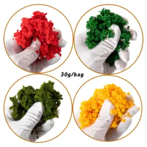 Miniature Dense Bushes for Dioramas, 30g Set 12 Sd776d1a11b8c4a0bbb421cbfc2deb698h