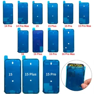 Blue Waterproof Adhesive Strips for iPhone Models