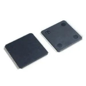 Black TQFP Logic IC with 100 Pins