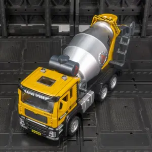 1:50 Scale Cement Mixer Transport Truck Model 9 Sd7898be173d043d2986760a6cb546230u