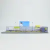 Miniature Open-Air Shopping Mall Parking Scene