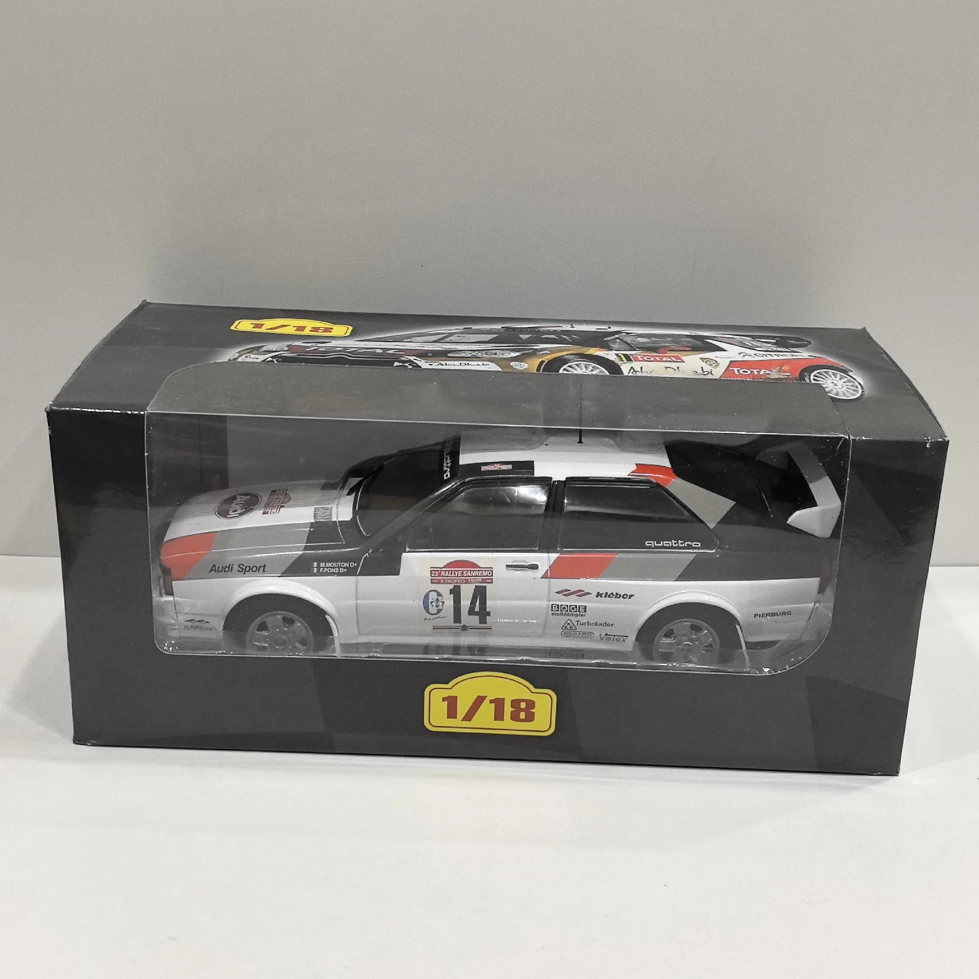 Diecast Audi Quattro Rally Model 1/18 Scale 6 Diecast Audi Quattro Rally Model 1/18 Scale - Image 6