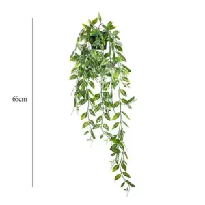 Artificial Eucalyptus Rattan Hanging Plant 50-85cm 19 Sd7b7c5f771be4987a09462cd8a6ae9a5w
