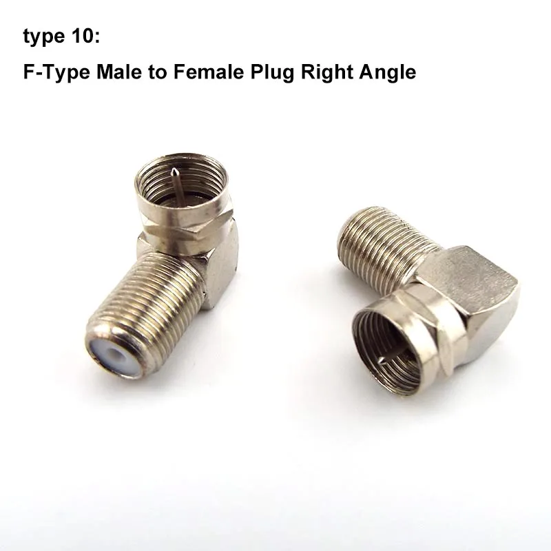 RF Coaxial Adapter Set for TV and CCTV 8 RF Coaxial Adapter Set for TV and CCTV - Image 8