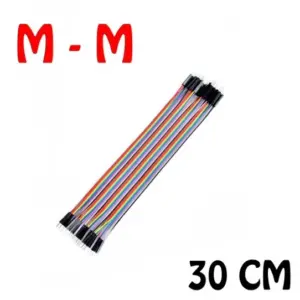 Vibrant 40-Piece Dupont Jumper Wire Set 17 Sd7e1cce32f8e475b8359b0a91c418171s