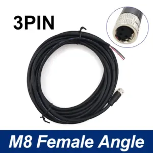 Waterproof 5m PVC Sensor Cable with M8 Connectors 17 Sd7ef66f5e6e74c57b8fb1953333a8dc5A