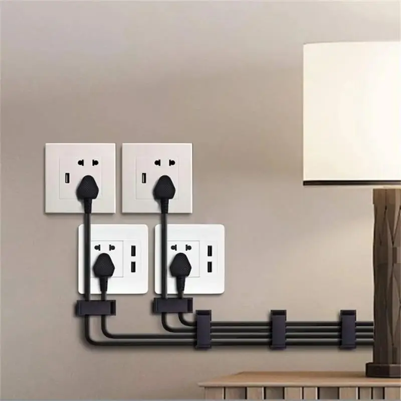 Self-Adhesive Cable Management Clips Set 5 Self-Adhesive Cable Management Clips Set - Image 5