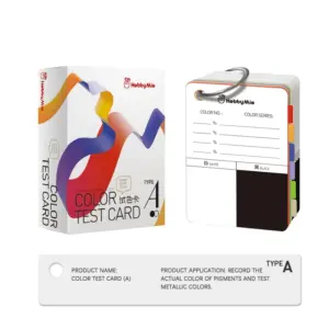 Color Test Card Set for Artists 14 Sd7ff800f99cc498fb9824a84611e7183I