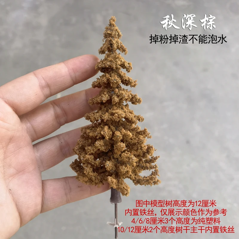 Miniature Pine Trees Set for Scenic Layouts 8 Miniature Pine Trees Set for Scenic Layouts - Image 8