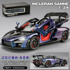 McLaren Senna 1:24 Diecast Model in Black 13 Sd811a695de214d00ba28507cb80ab85fG