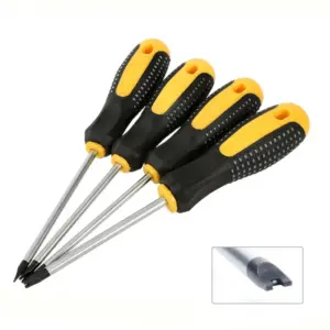 U-Type Ergonomic Screwdriver Set - 4 Sizes