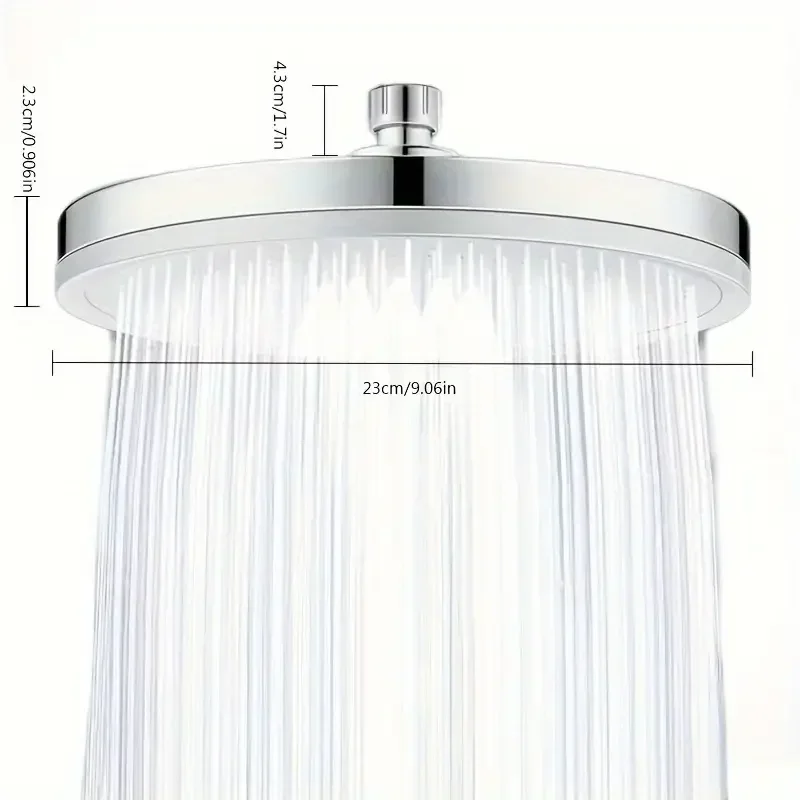 High-Pressure Rain Shower Head with Six Modes 5 High-Pressure Rain Shower Head with Six Modes - Image 5