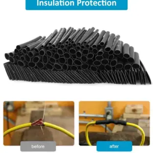 Black Heat Shrink Tubing Set, 8 Sizes, 650 pcs 10 Sd8303781a8df44afa89e8d4fe9c90afbS