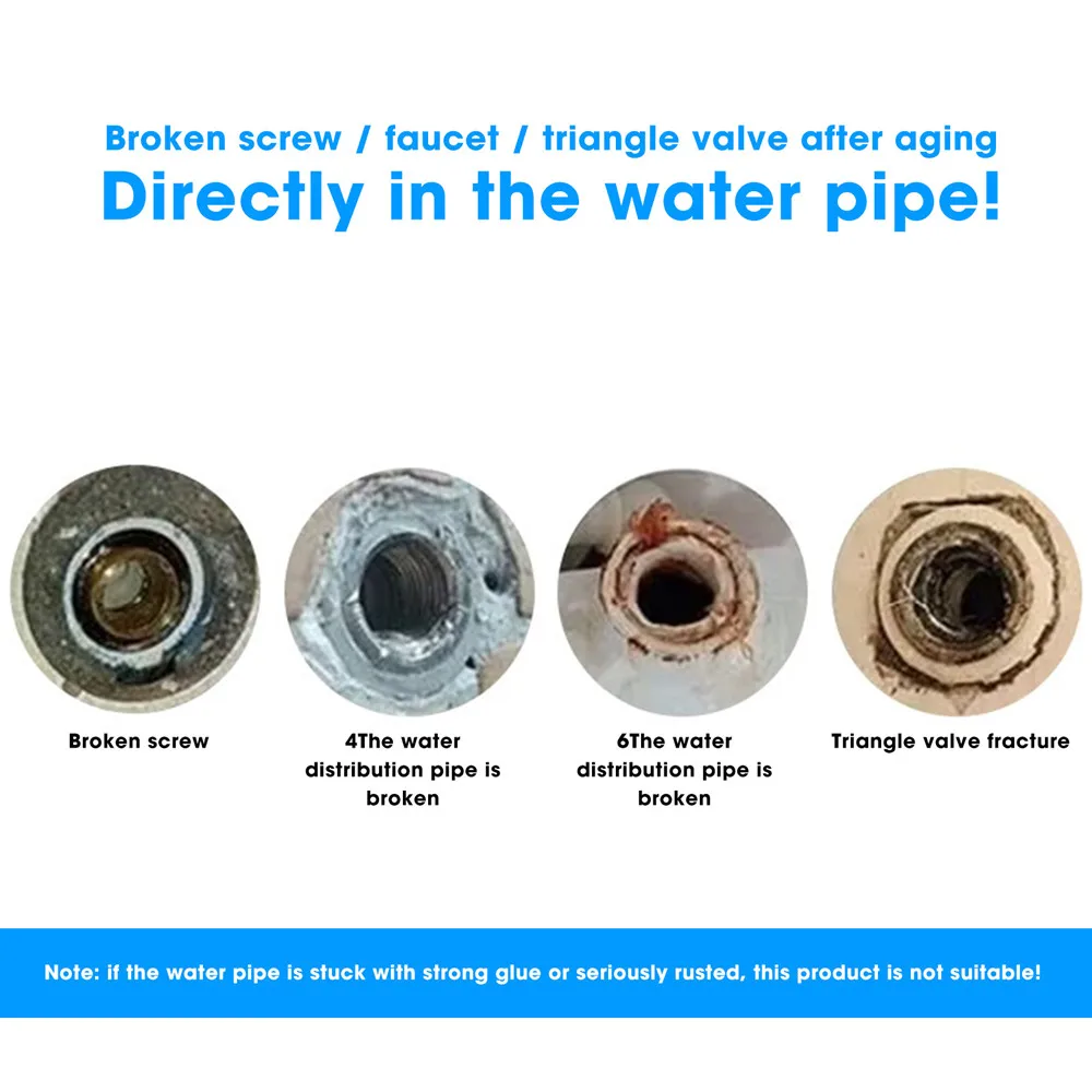 2-in-1 Faucet Pipe Screw Extractor Kit 6 2-in-1 Faucet Pipe Screw Extractor Kit - Image 6