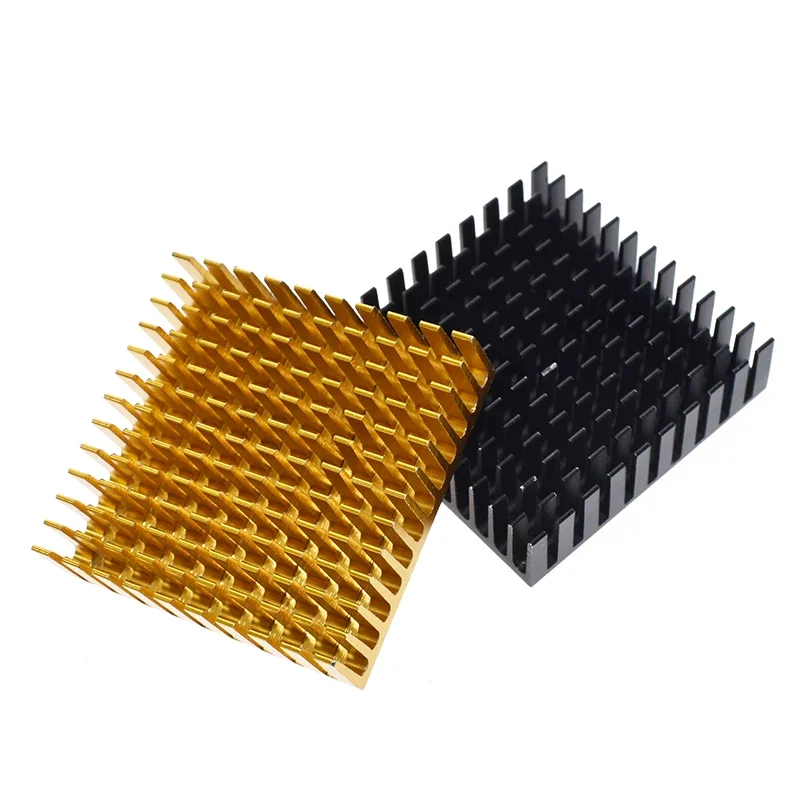 Aluminum Square Heat Sink 40x40mm 11mm High 1 Aluminum Square Heat Sink 40x40mm 11mm High