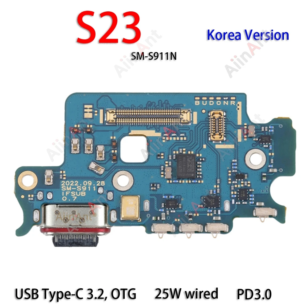 Samsung Galaxy S23 USB Charger Board Flex Cable Replacement 10 Samsung Galaxy S23 USB Charger Board Flex Cable Replacement - Image 10