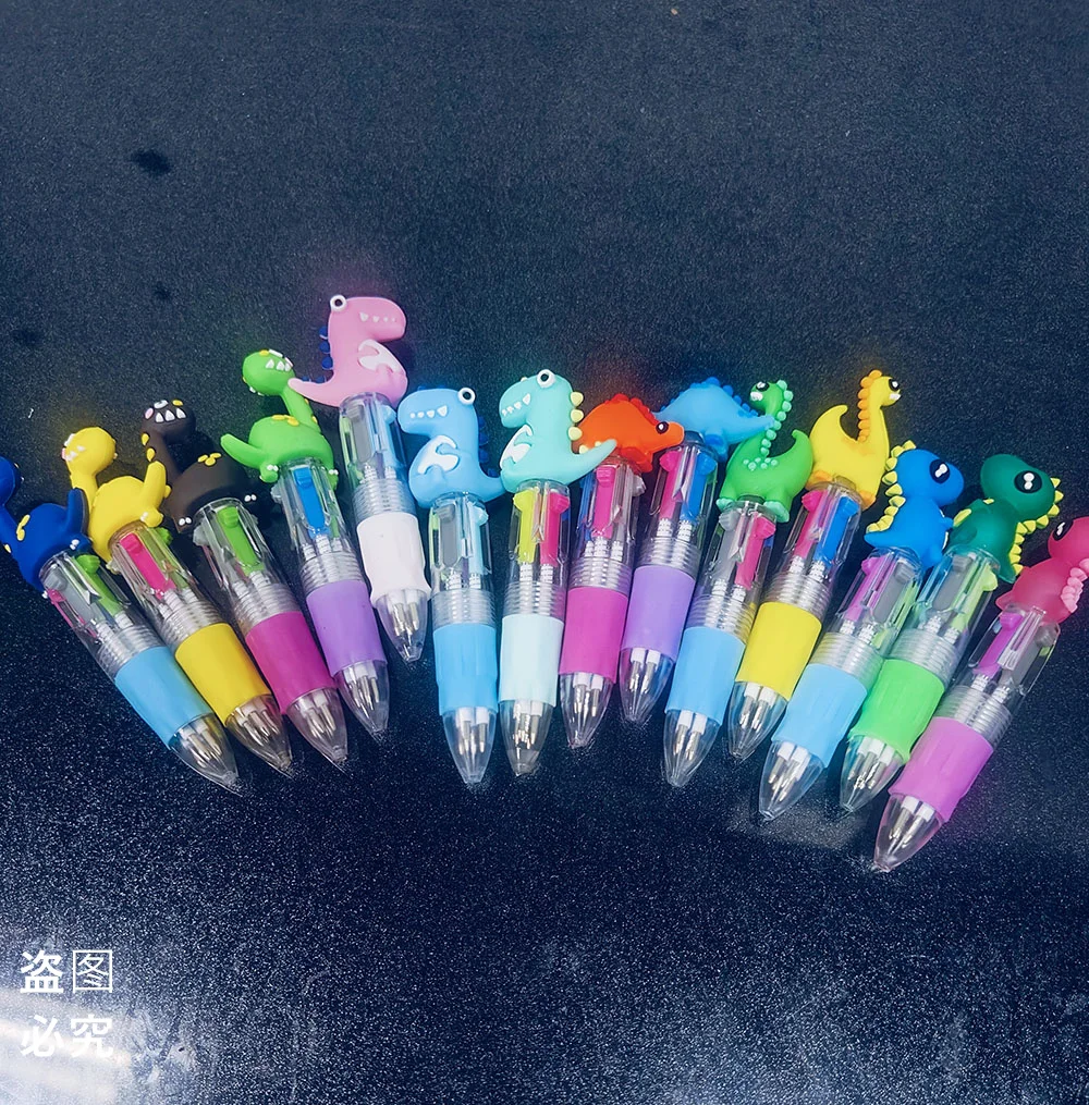 Colorful Dinosaur Mini Ballpoint Pen Set 7 Colorful Dinosaur Mini Ballpoint Pen Set - Image 7