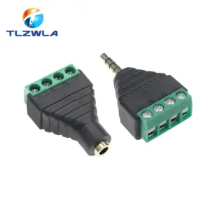 3.5mm Stereo Jack to RCA Mono Adapter with Screw Terminals 13 Sd87ac24ba92346e3a7802cee1f7a37ed2