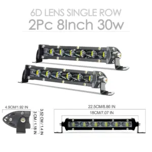 8-Inch Dual-Beam LED Work Light Bar 8 Sd886bffee30c4592a3c9cec5f3c0fb75r