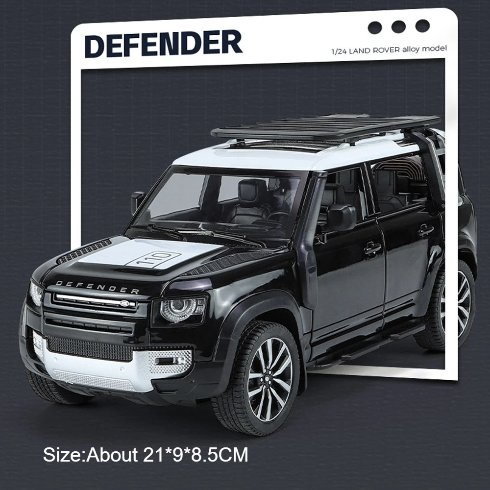 Land Rover Defender & Range Rover 1:24 Scale Model 7 Land Rover Defender & Range Rover 1:24 Scale Model - Image 7