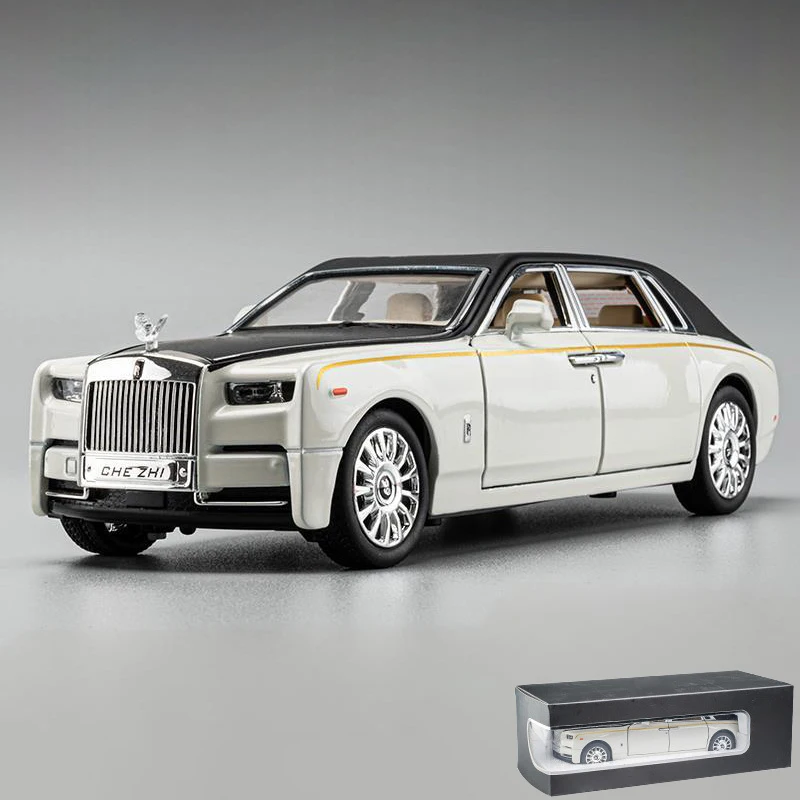 1:24 Scale Diecast Rolls Royce Phantom Model 8 1:24 Scale Diecast Rolls Royce Phantom Model - Image 8
