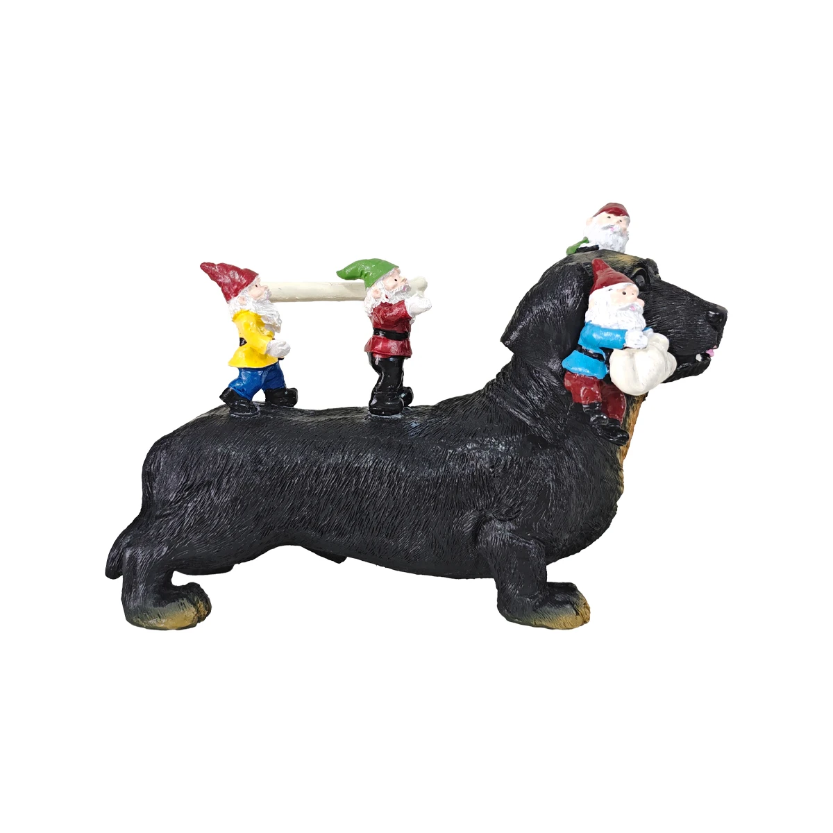 Whimsical Dachshund Fairy Garden Ornament 7 Whimsical Dachshund Fairy Garden Ornament - Image 7