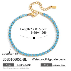 Stainless Steel Double Layer Bracelet JDB0307008 15 Sd8b8acac54704209be64cc929c9b2f6bS