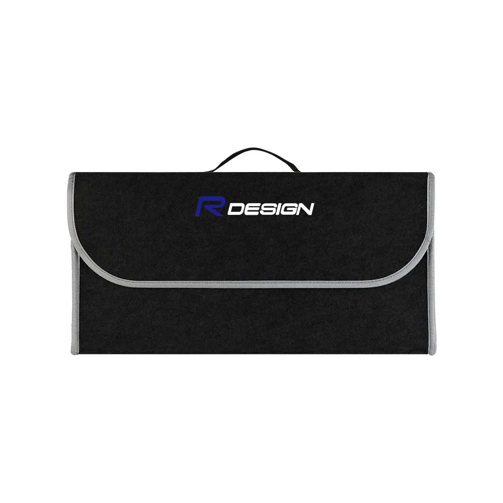 Black Felt Car Trunk Organizer for R Design 10 Black Felt Car Trunk Organizer for R Design - Image 10