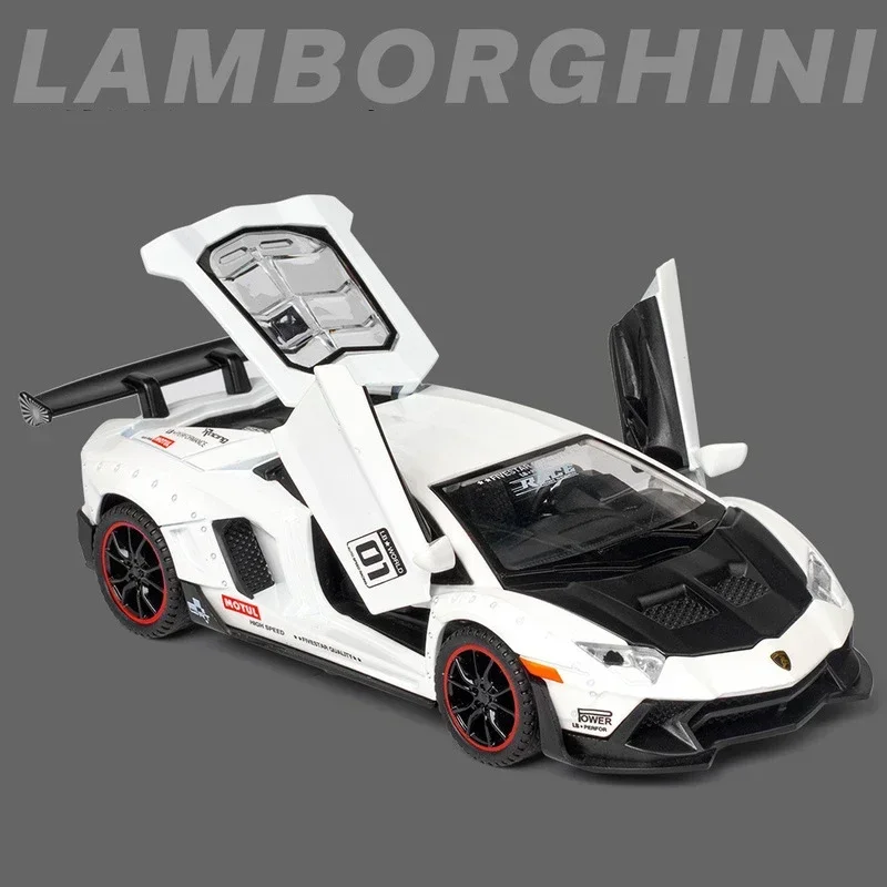 Lamborghini LP700 Aventador Diecast Model 1:32 6 Lamborghini LP700 Aventador Diecast Model 1:32 - Image 6