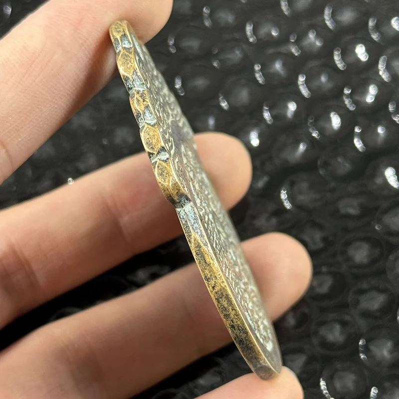 Vintage Copper Pendant with Yin-Yang Symbol 5 Vintage Copper Pendant with Yin-Yang Symbol - Image 5