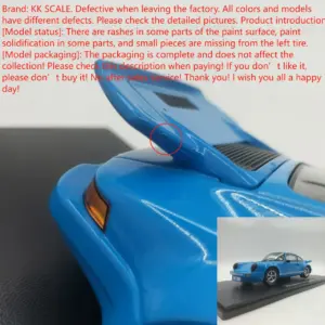 Vibrant Blue 1:18 Porsche 911 Carrera RSR Model 17 Sd9083fdc33e44ce89ecac3e48f8143cd1