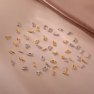 Stainless Steel Alphabet Charm Set (5 pcs) 10 Sd9096880ee1c4d53b838100ee006a5efo