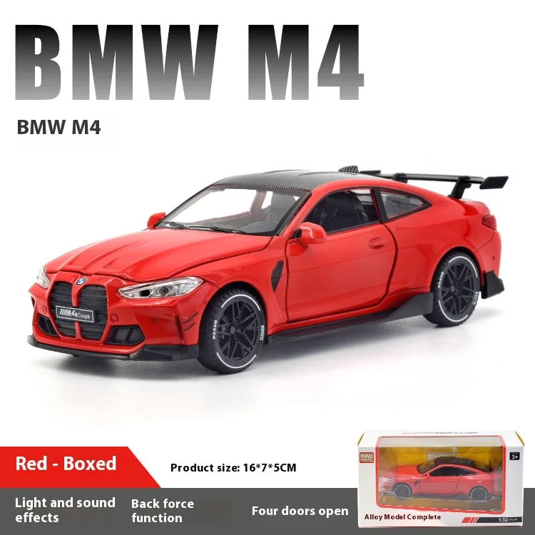 BMW M4 Coupe 1/32 Scale Die-Cast Model 10 BMW M4 Coupe 1/32 Scale Die-Cast Model - Image 10