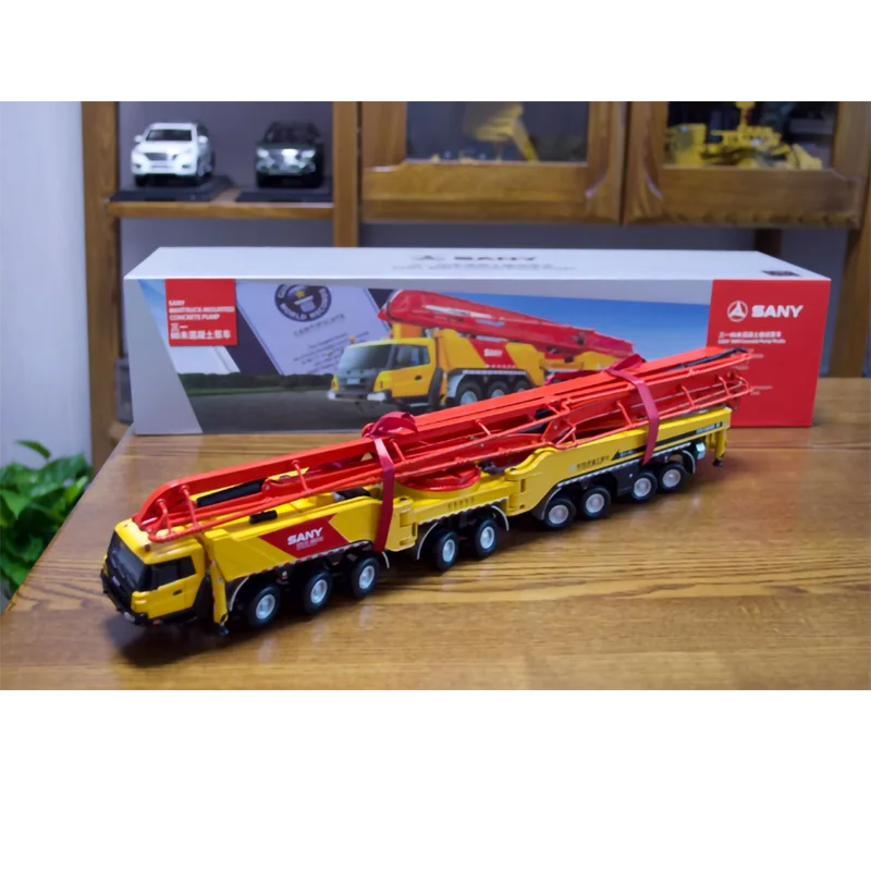 SANY 86m Concrete Pump Truck Model 1:50 Scale 2 SANY 86m Concrete Pump Truck Model 1:50 Scale - Image 2