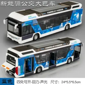 Modern Hydrogen Bus Model 1:32 Alloy Collectible 14 Sd93dc14cbe874e2abd5cd7e7bef1e00dP