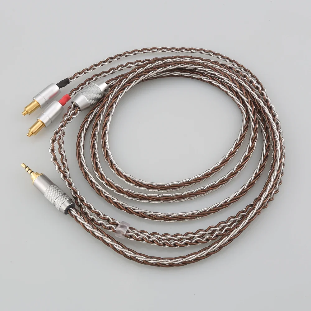Premium 8-Core Silver-Plated Braided Audio Cable 2 Premium 8-Core Silver-Plated Braided Audio Cable - Image 2