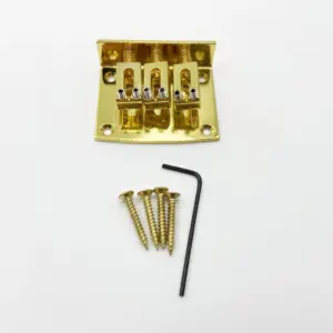 3-String Guitar Bridge Drawplate in Chrome, Gold, Black 15 Sd95f4b7ce44c4a35a357f2bcd15b905d1