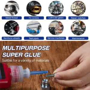 Red Metal Thread Locker for Fasteners 50ml 12 Sd964741ab2864fe0b9fab682336b0ac5d