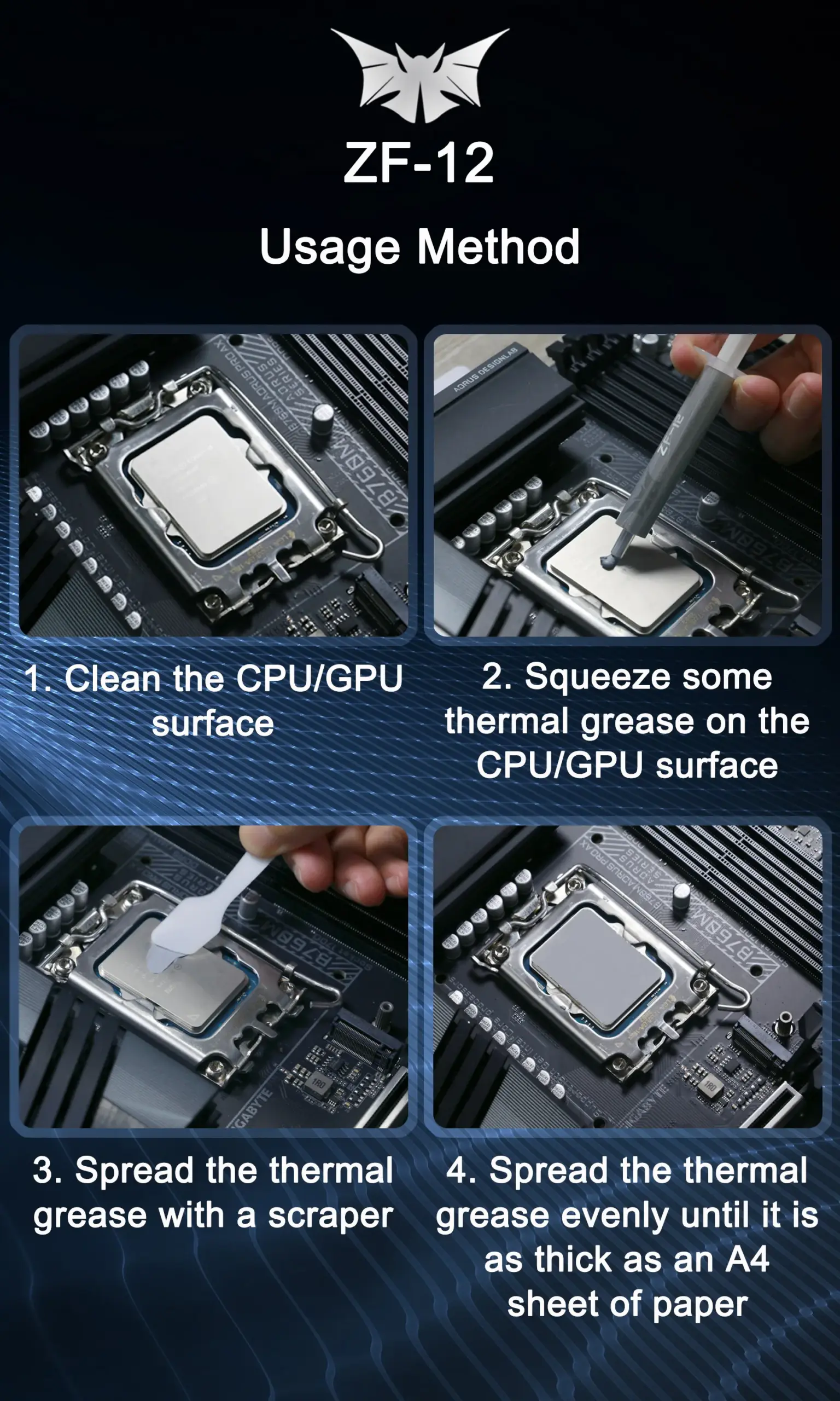 Thermagic Thermal Paste ZF-12, ZF-12 EVO & ZF-14 6 Thermagic Thermal Paste ZF-12, ZF-12 EVO & ZF-14 - Image 6