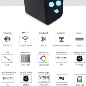 ESP32-S3 1.54-Inch LCD Weather Station Kit 14 Sd977c1ca781c43bf9587d6016ff3238bY 1
