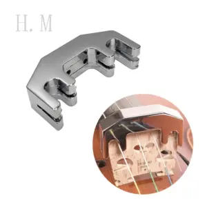 Zinc Alloy ViolinMute in Silver & Gold