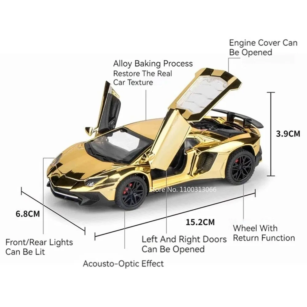 Vibrant 1:32 Scale Lamborghini Diecast Models Collection 5 Vibrant 1:32 Scale Lamborghini Diecast Models Collection - Image 5