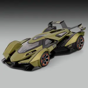 Futuristic 1:18 V12 GT Alloy Model Car 17 Sd9a79dd3c566414c8caba5afe6e0601eB