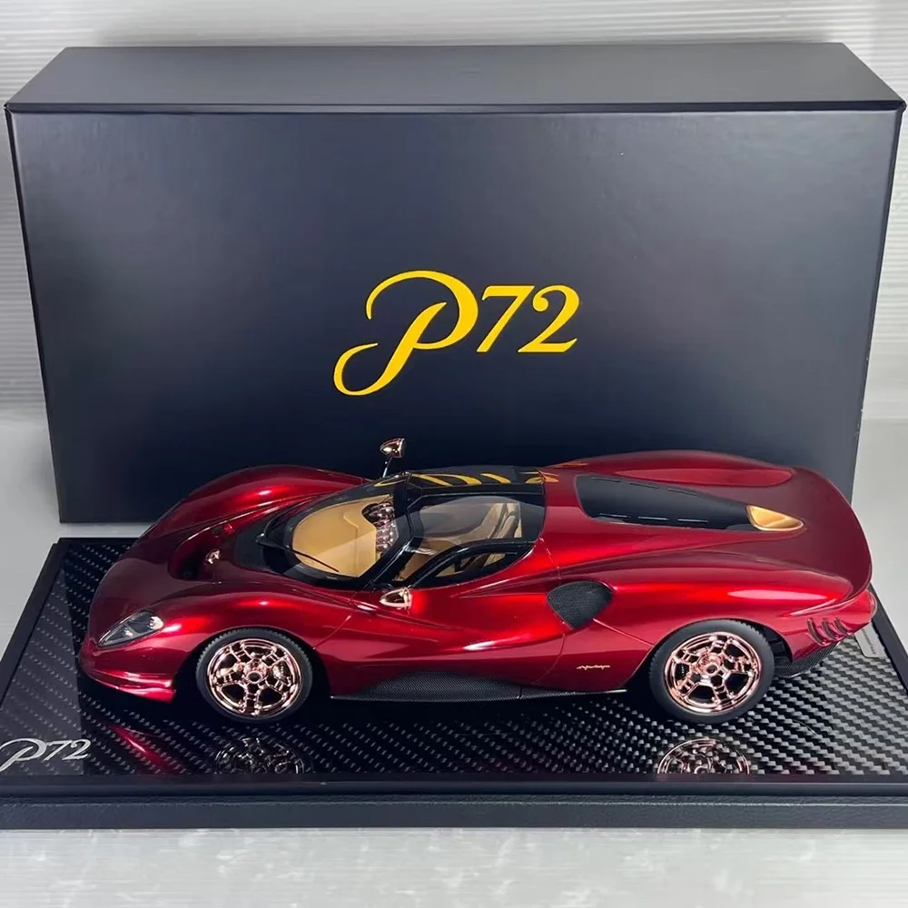 Red Limited Edition P72 Car Model 1:18 Scale 2 Red Limited Edition P72 Car Model 1:18 Scale - Image 2